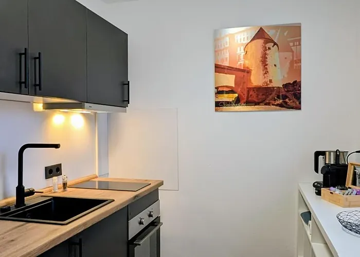 Danube Abteistrasse - Kueche - Smart Tv - Waschmaschine Apartment *