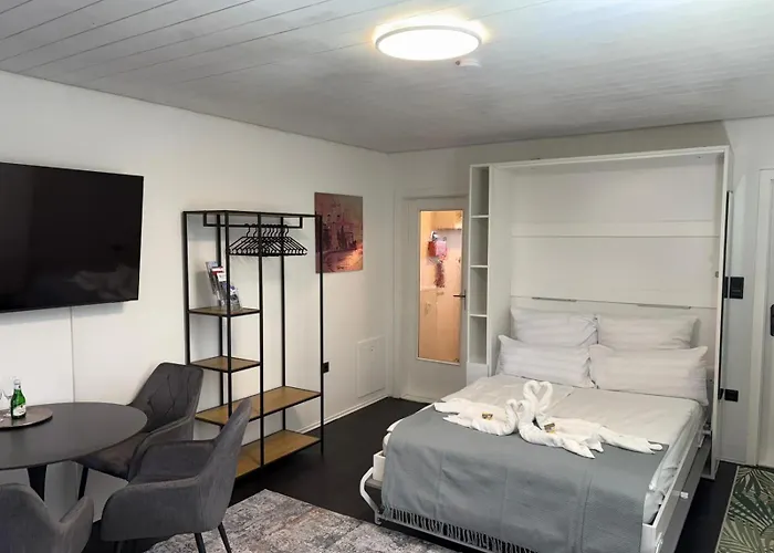 Danube Abteistrasse - Kueche - Smart Tv - Waschmaschine Apartment Passau